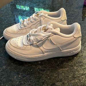 Nike Air Force 1’s, size 5 youth = size 6.5 women’s